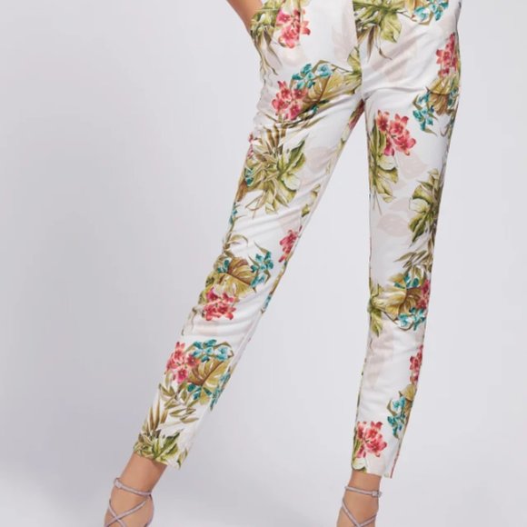 Marciano Tropical Floral Print Pant - Picture 1 of 6
